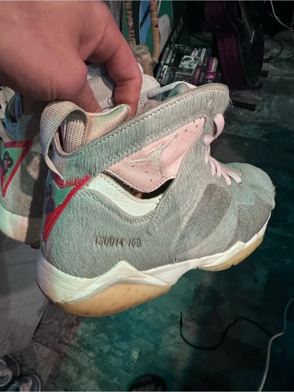Rabbit Hair - AIR JORDAN 7 - NIKE - 10.5 - RARE